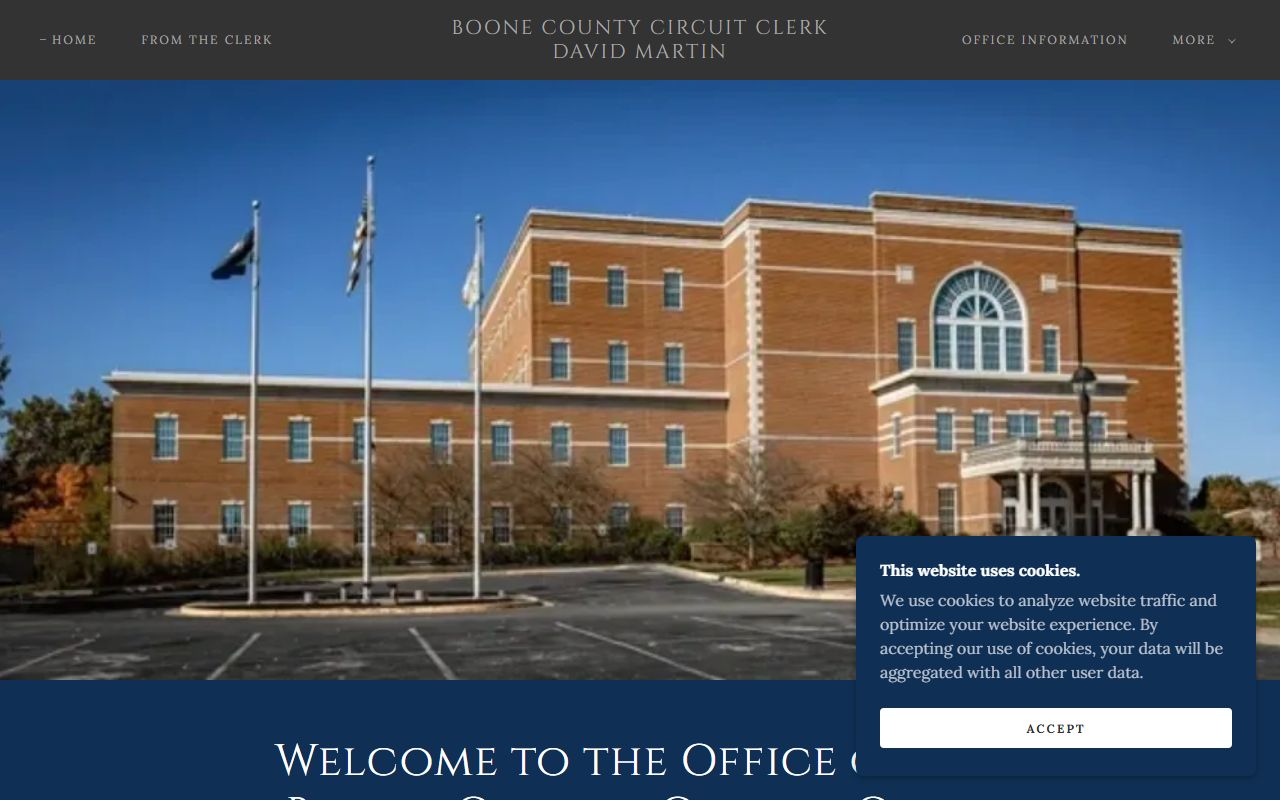 Boone County court records Circuit Clerk website