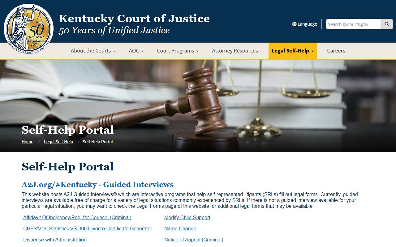 Boone County court self-help and restricted records resource