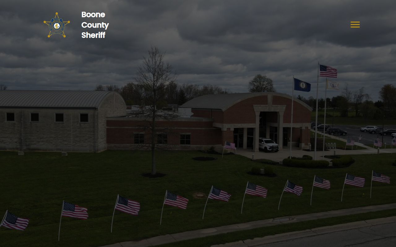 Boone County warrant records sheriff office information